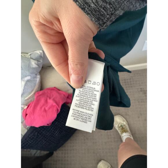 NWOT Dress the Population Off-Shoulder Green Midi Dress XL - Picture 6 of 7